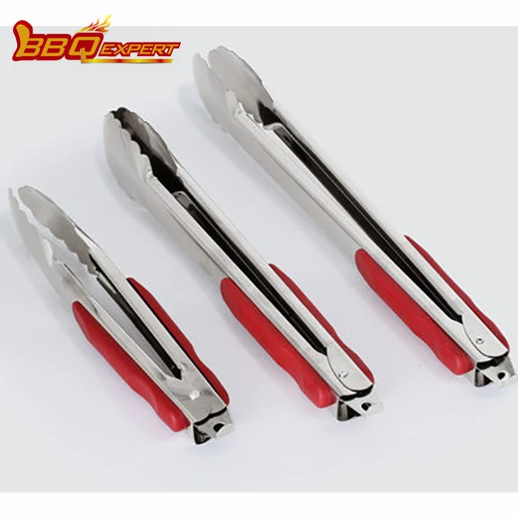Skidproof And Heat Proof BBQ Tongs Foods Clips